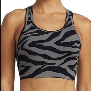 Varley New Berkeley-B Bra in Steel Zebra Small